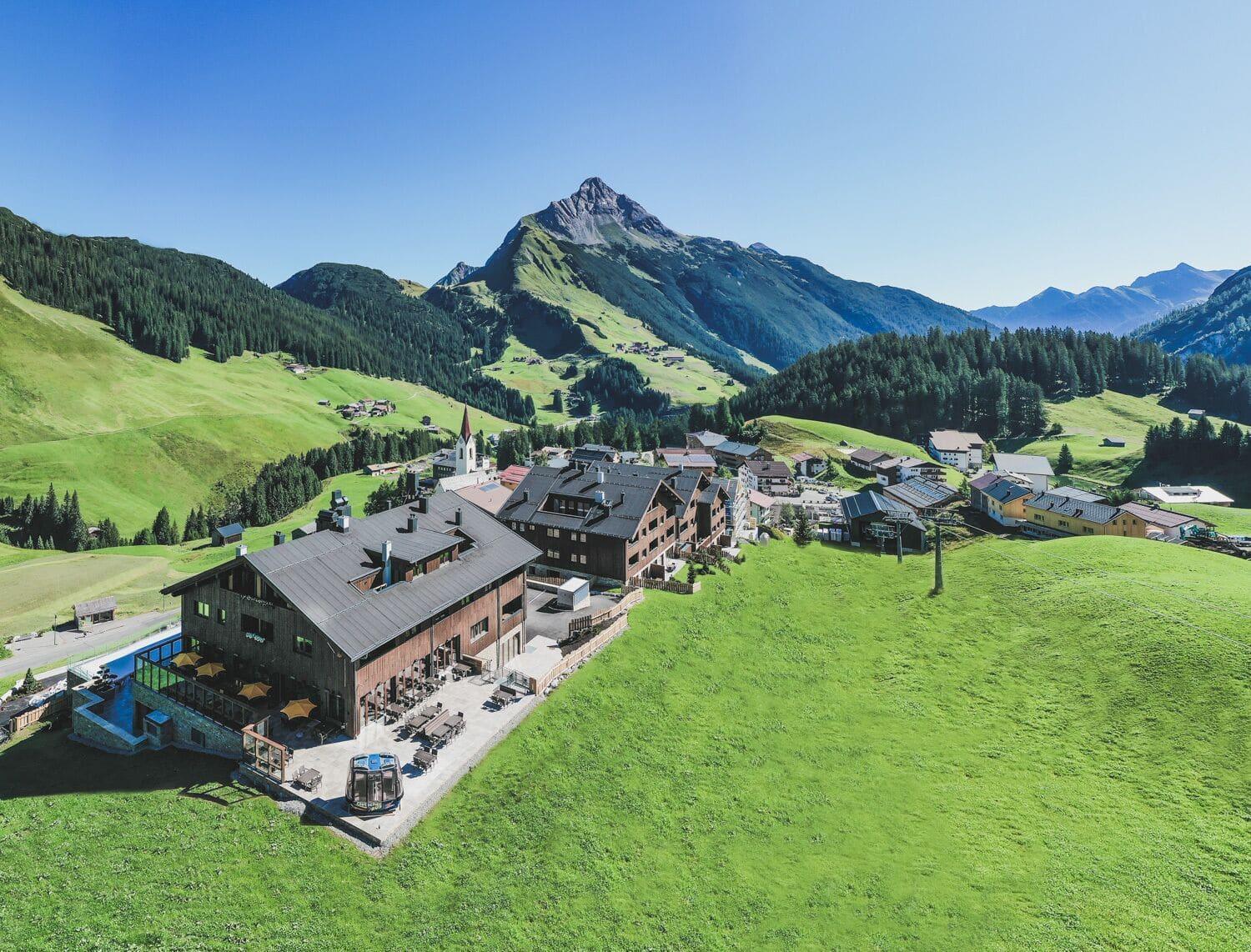 Alpenparks Hotel & Apartment Arlberg Warth Mit Pool Eksteriør bilde